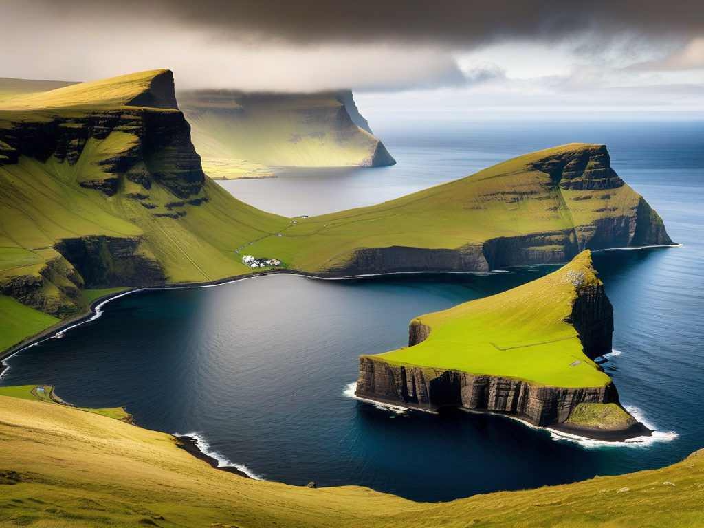 Hidden Gems Faroe Islands scenic landscape of remote islands